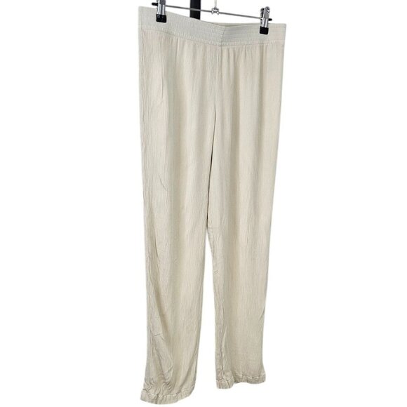 Aritzia Babaton Tribute Pant Mid-rise Crinkle-Texture Pants, Straight Leg, Small - Picture 9 of 10